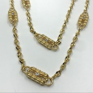 Jackie Kennedy - Coco Chanel Paperclip Necklace